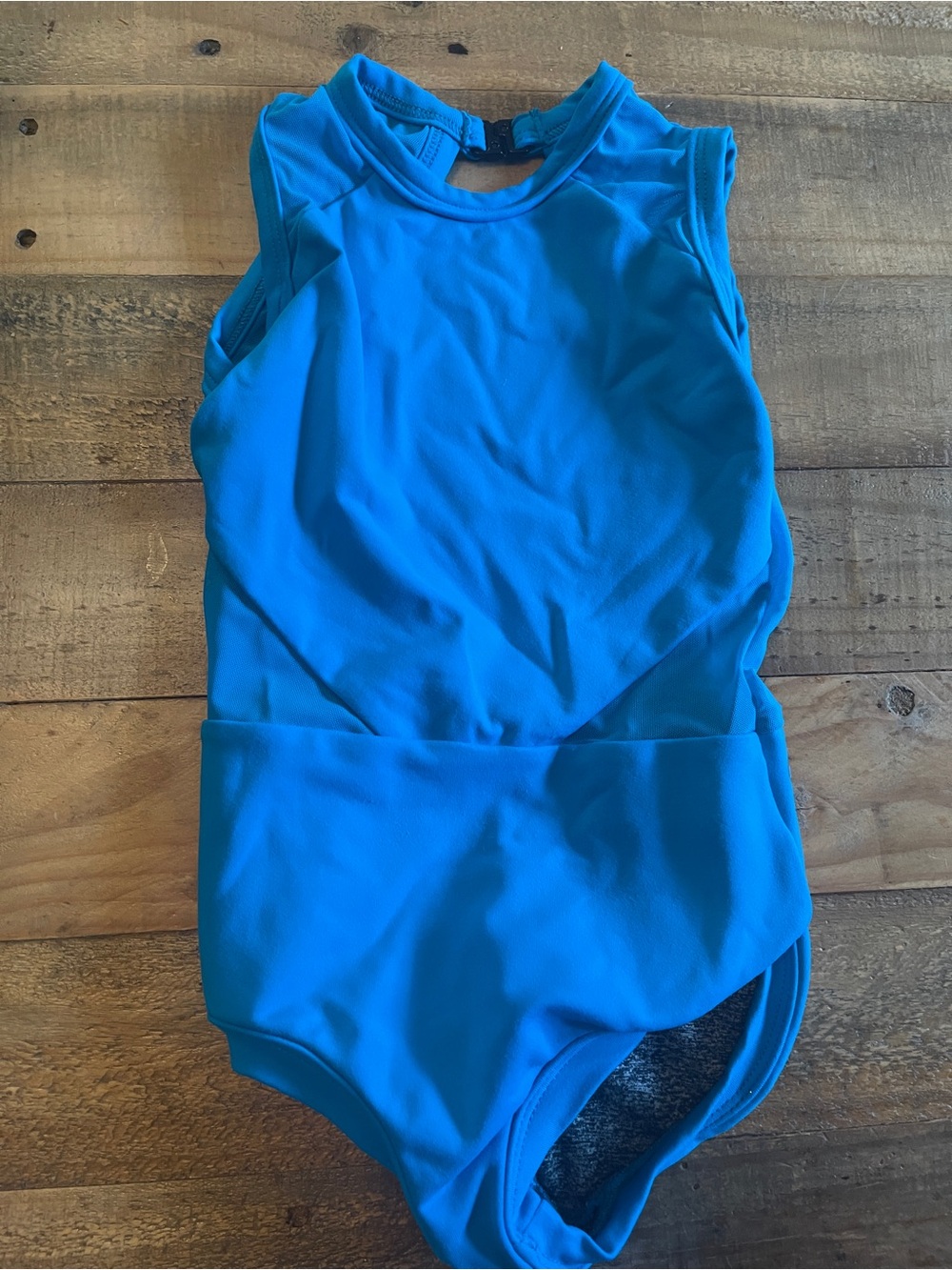 Five Dancewear Bright Blue Leotard Youth Medium